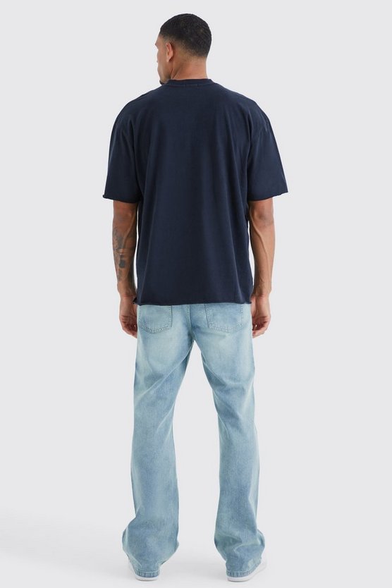 Tall Oversize T-Shirt mit Print