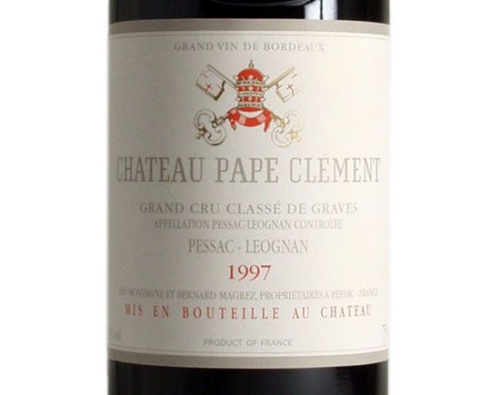Château Pape Clément Rouge 1997, Cru Classé de Graves Bordeaux Pessac-Léognan