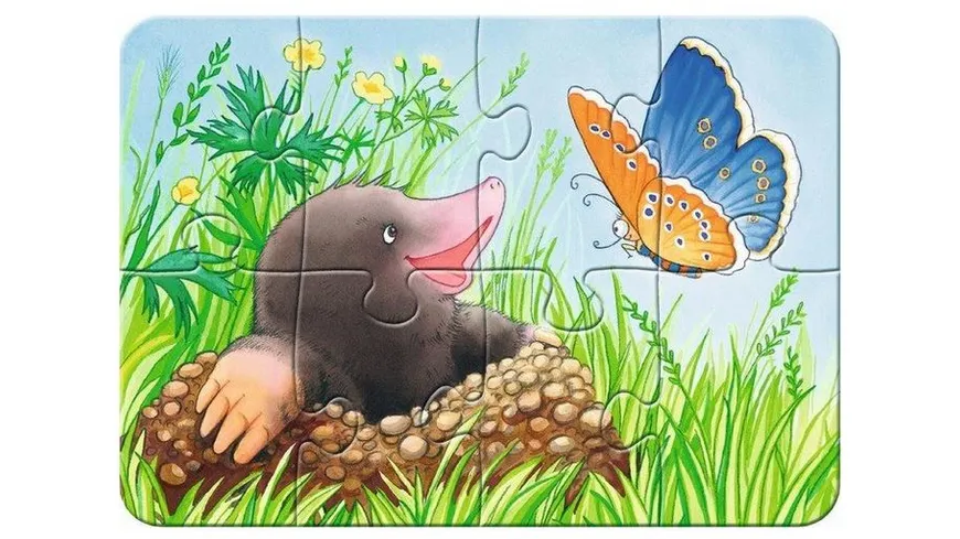 Ravensburger Puzzle - my first Puzzle - Süße Gartenbewohner, 8 Teile