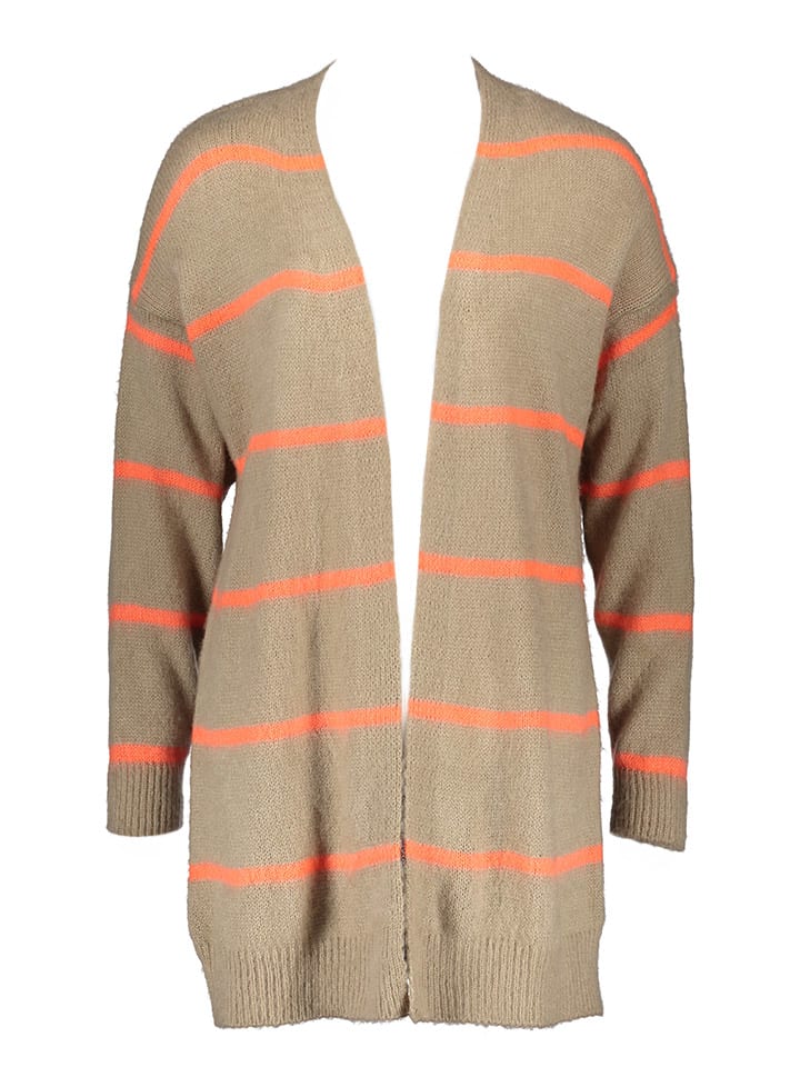 miss goodlife Cardigan in Beige/ Orange günstig kaufen