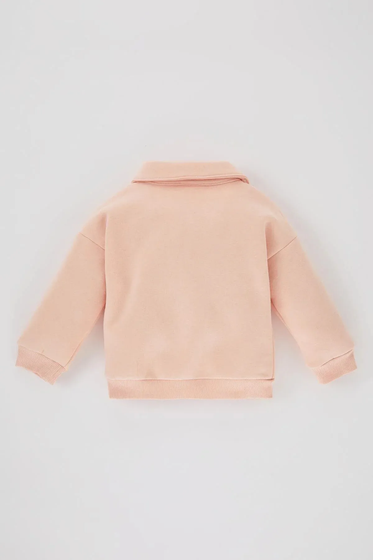 DeFacto  Baby-Mädchen-Sweatshirt mit Rollkragen