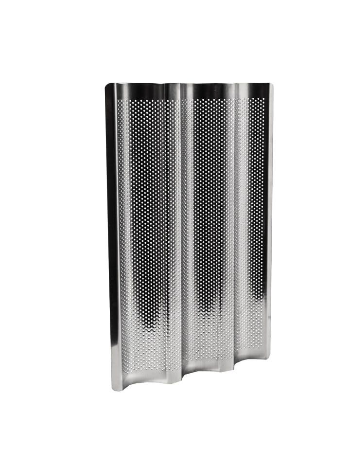 GAUMENKICK Baguetteblech aus Edelstahl in silber - 38cm günstig kaufen onesize