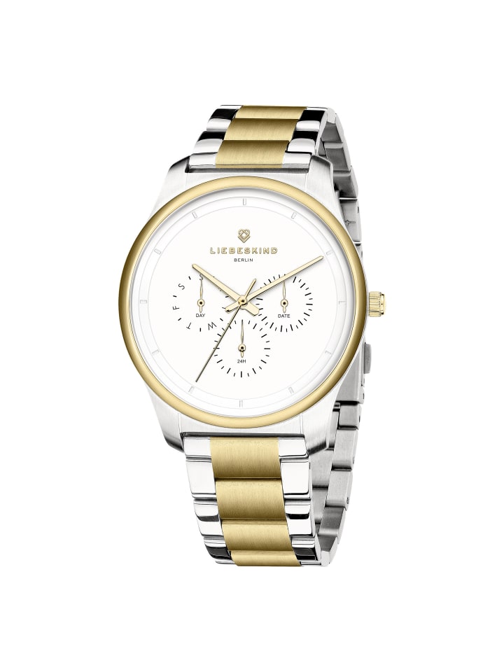 LIEBESKIND BERLIN Armbanduhr in bicolor gold günstig kaufen onesize