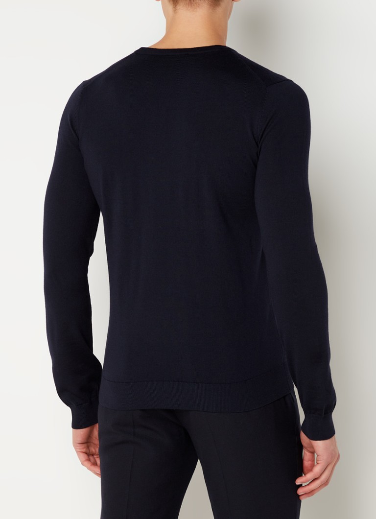 Maglione San Cedric in lana pregiata di Hugo Boss