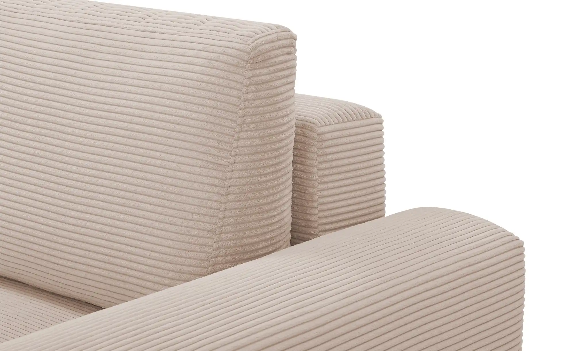 Twist Ecksofa aus Cord Capitol