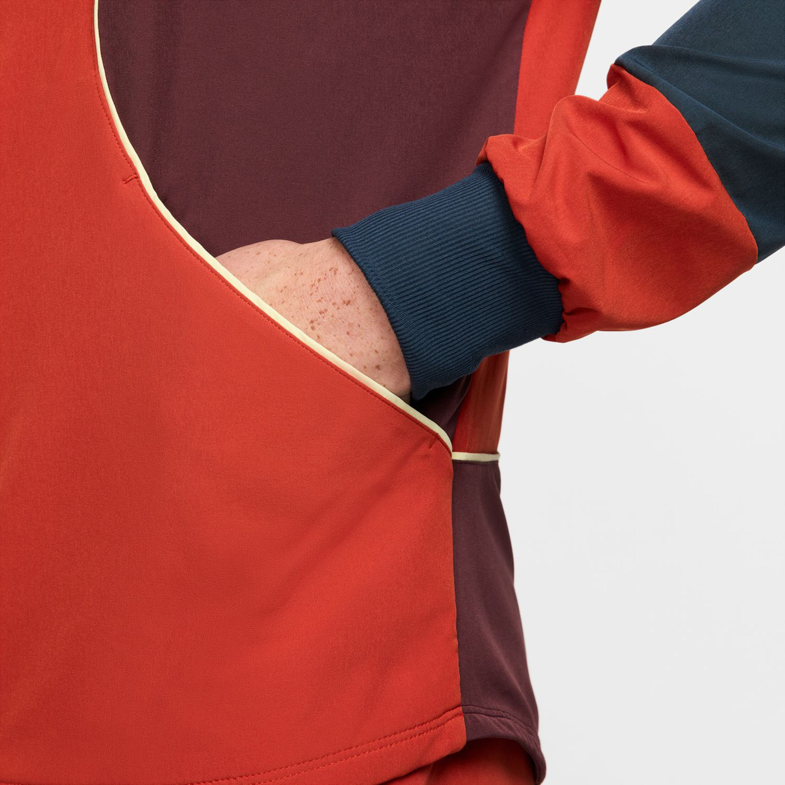 Dri-Fit Advantage Trainingsjacke Herren - Rot, Mehrfarbig
