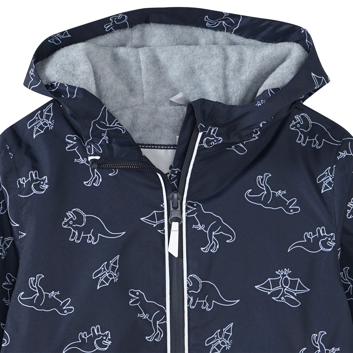 Jungen Regenjacke mit Dino-Allover