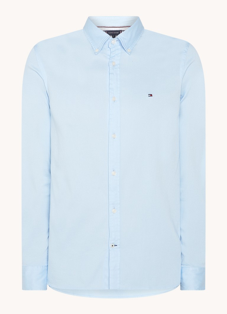 Tommy Hilfiger Core Flex Dobby slim fit košulja s džepom na prsima i logotipom