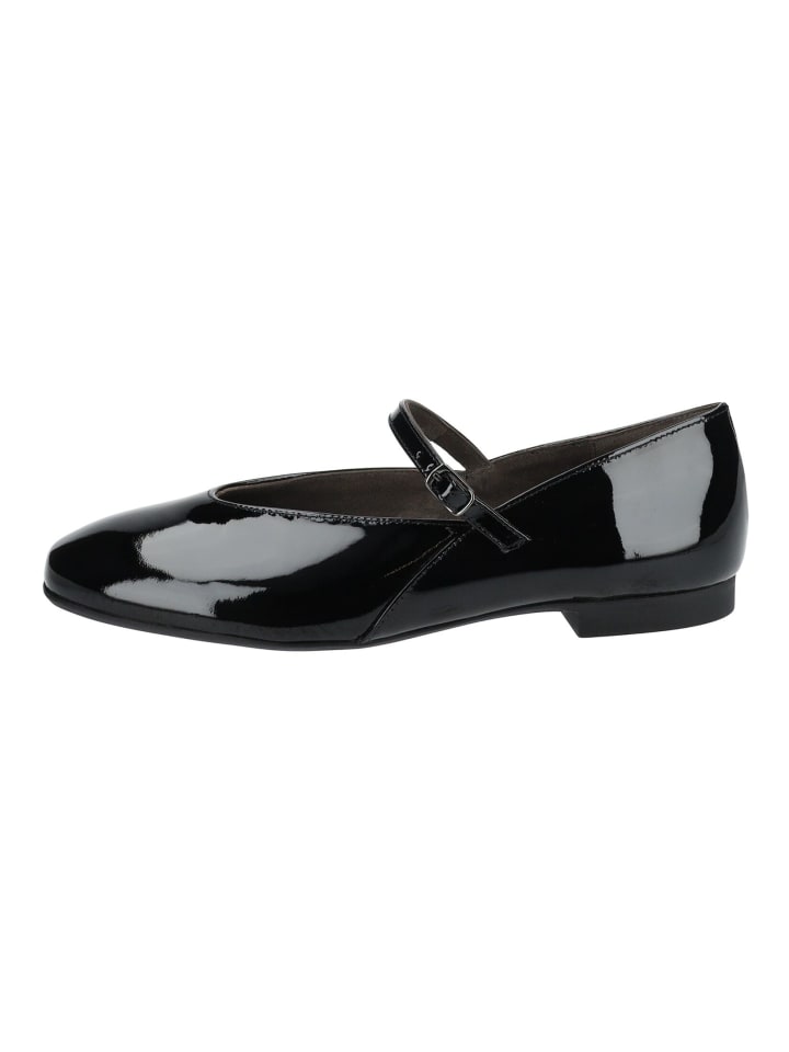 Paul Green Ballerinas in Schwarz Lack günstig kaufen