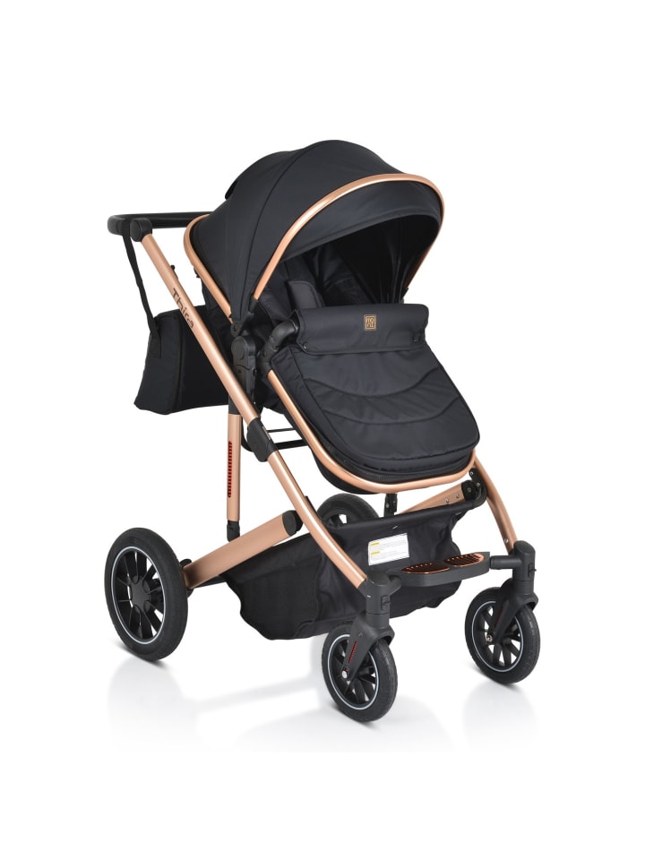 Moni Kombikinderwagen 2 in 1 Thira in schwarz günstig kaufen onesize