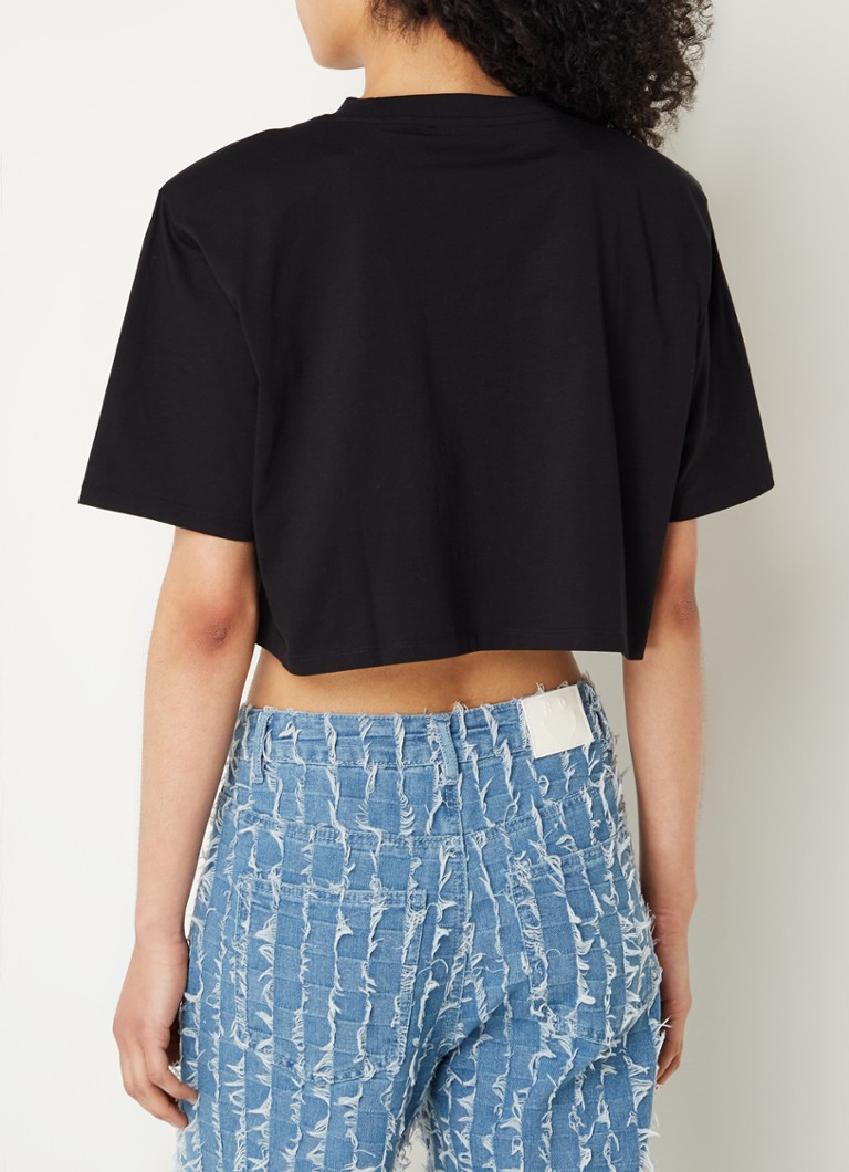 T-shirt corta Refined Department con logo stampato