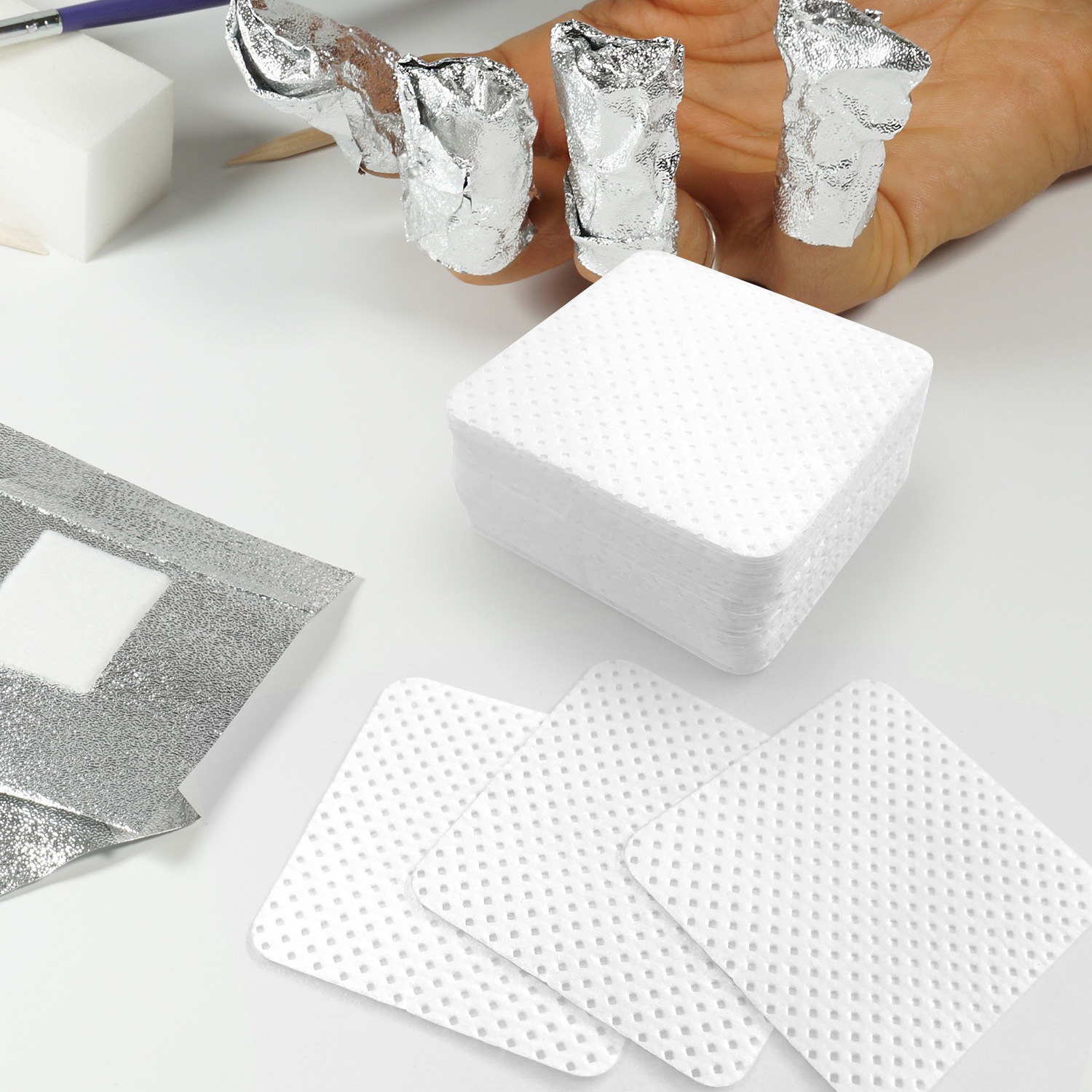 Fusselfreie Pads. 200 Stück
