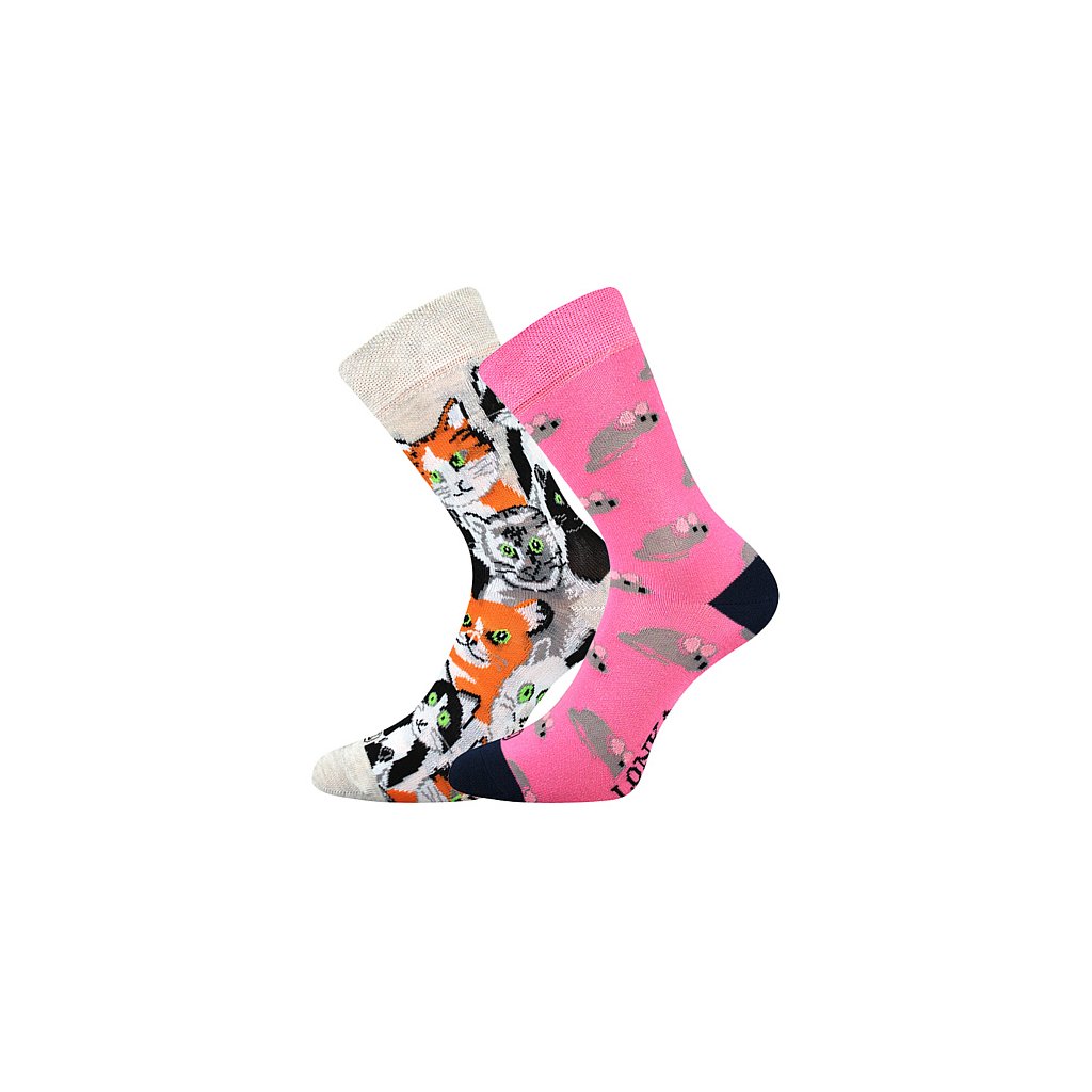 Lonka Doblik Mix Mädchen Socken, 3 Paare