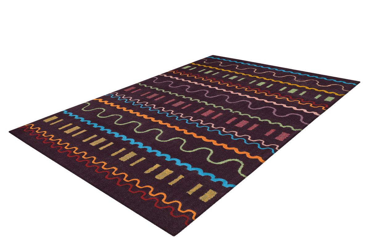 Arte Espina Teppich Spirit 3085 Multi / Violett