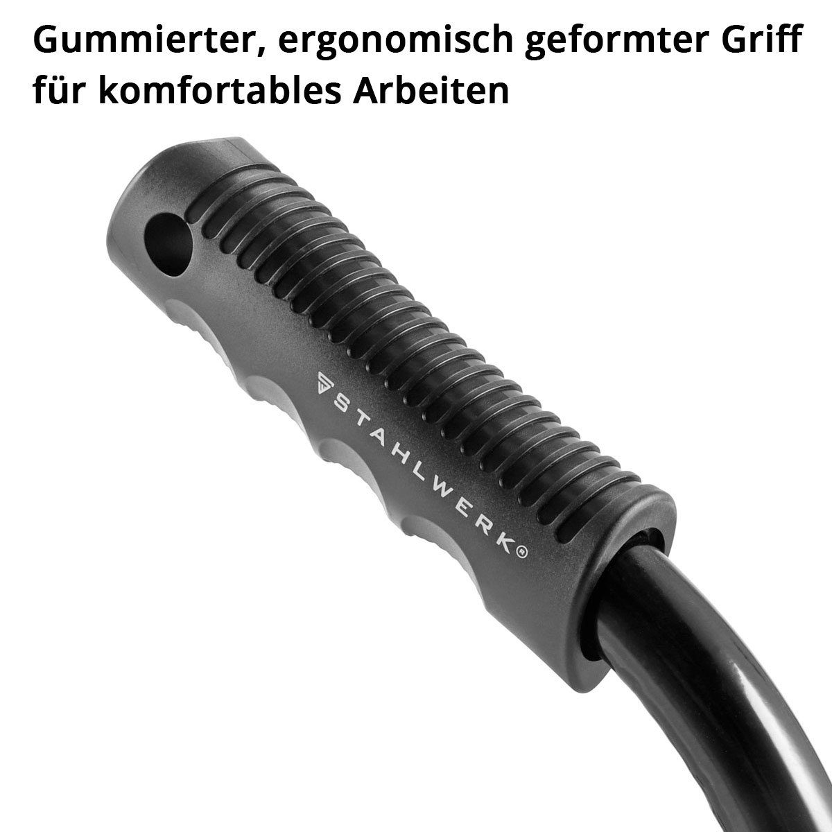 STAHLWERK Handkehrmaschine Magnet-Bodenkehrer MBK-24 ST mit 610 mm Breite, 61 cm Arbeitsbreite, (Packung, 1-St)