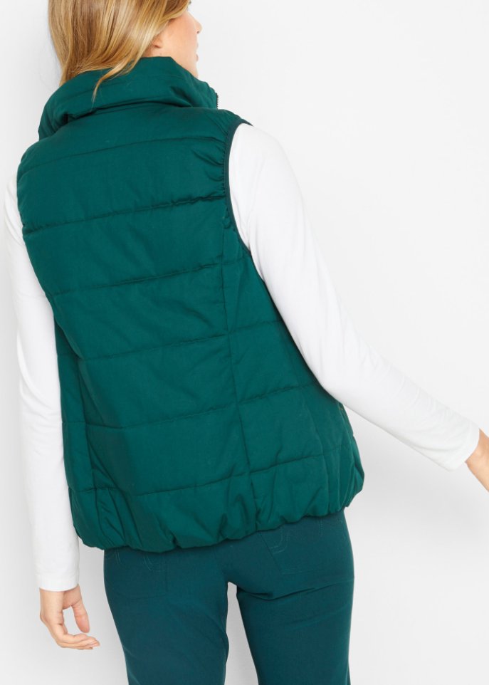 Outdoor-Weste mit Stehkragen