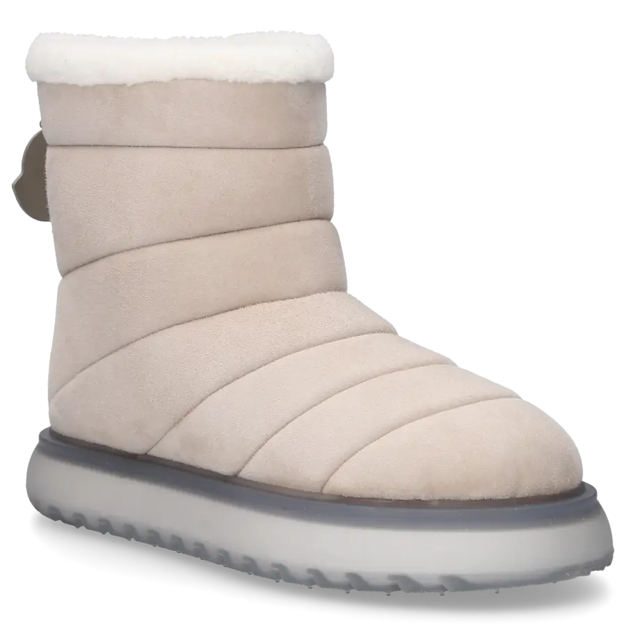 Moncler - Snowboots HERMOSA Nubukleder - beige