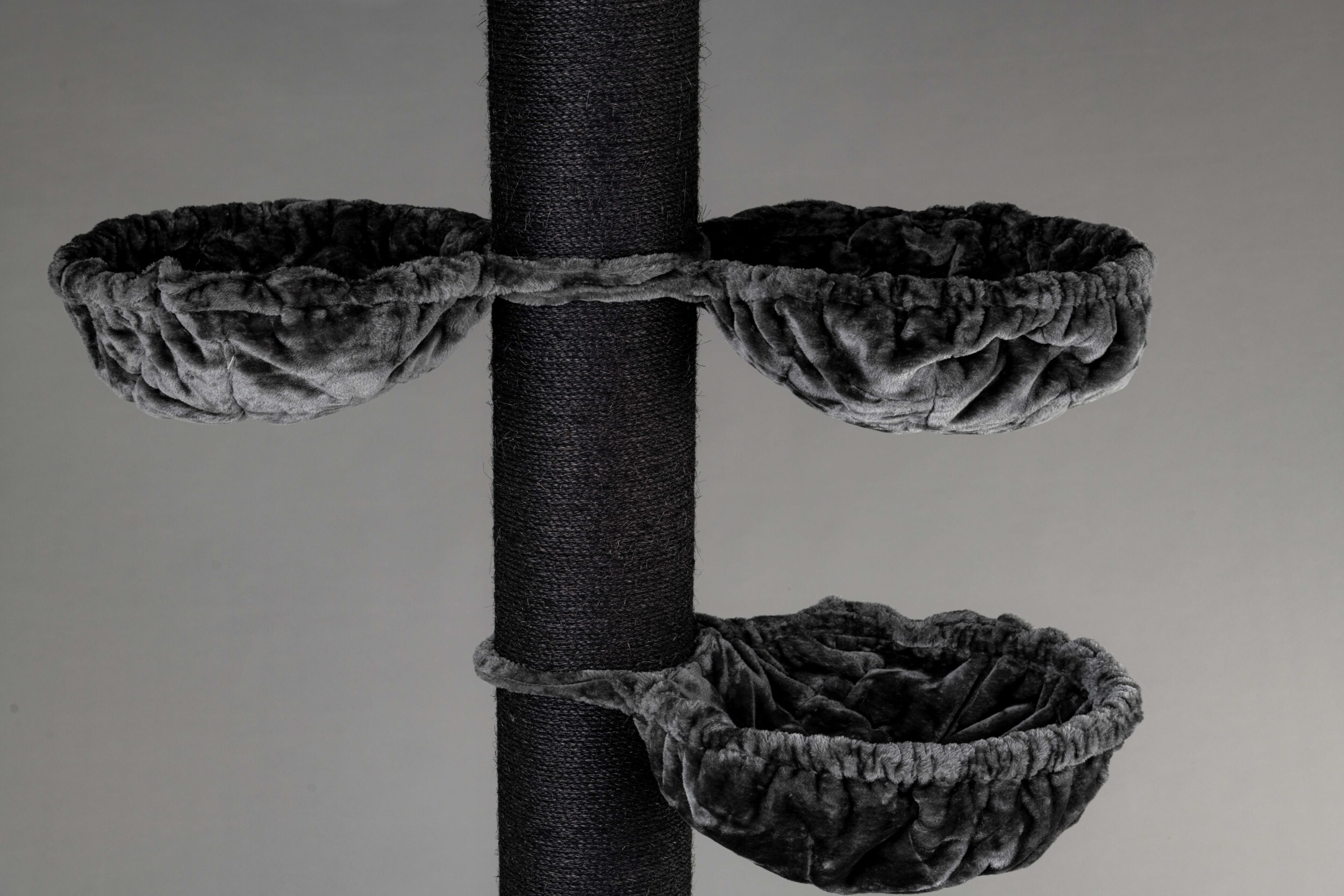 RHR Quality Kratzbäume RHR Quality Kratzbaum Maine Coon Tower anthrazit/ schwarz