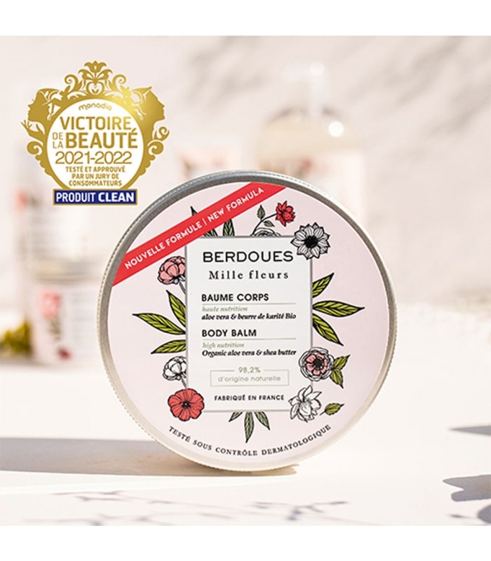 BERDOUES-MILLE FLEURS-Baume Corps Pot