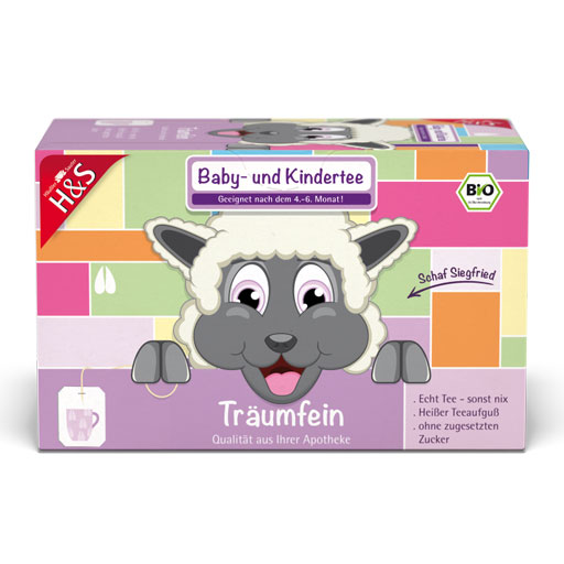 H&S Bio Baby- u.Kindertee Träumfein Filterbeutel  20X1.2 g  Filterbeutel