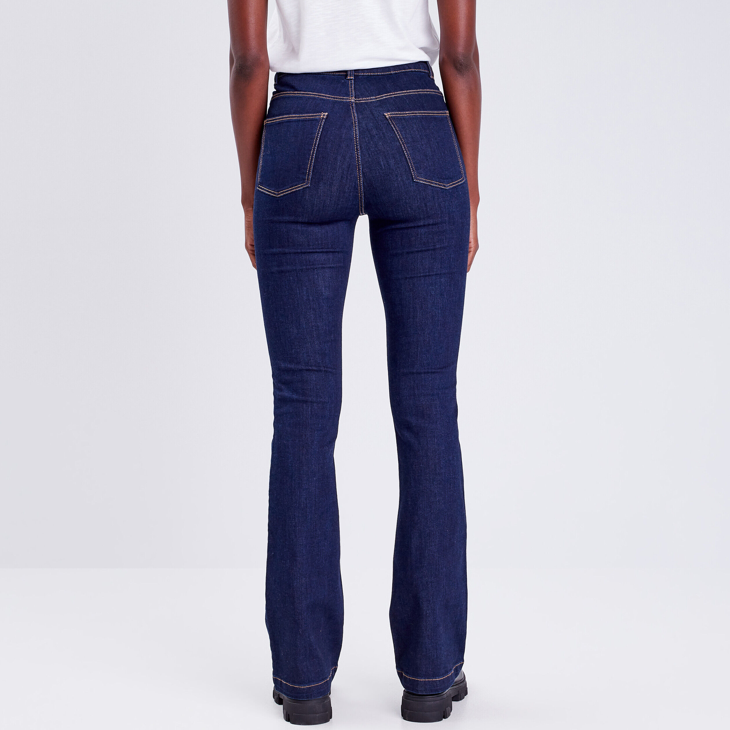 Jeans bootcut denim brut femme | Cache Cache