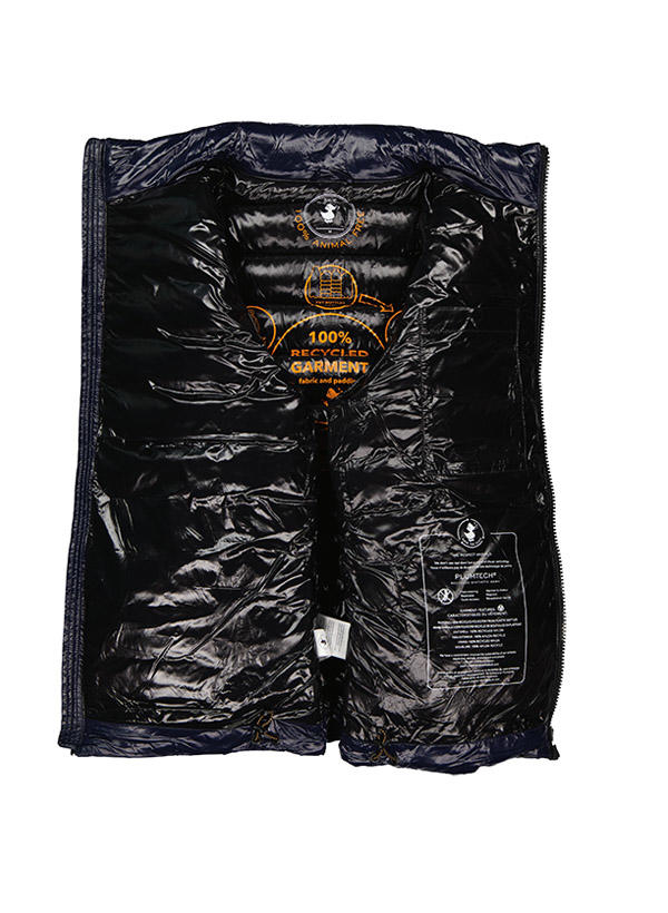 SAVE THE DUCK, Steppjacke, Mikrofaser PLUMTECH®, nachtblau
