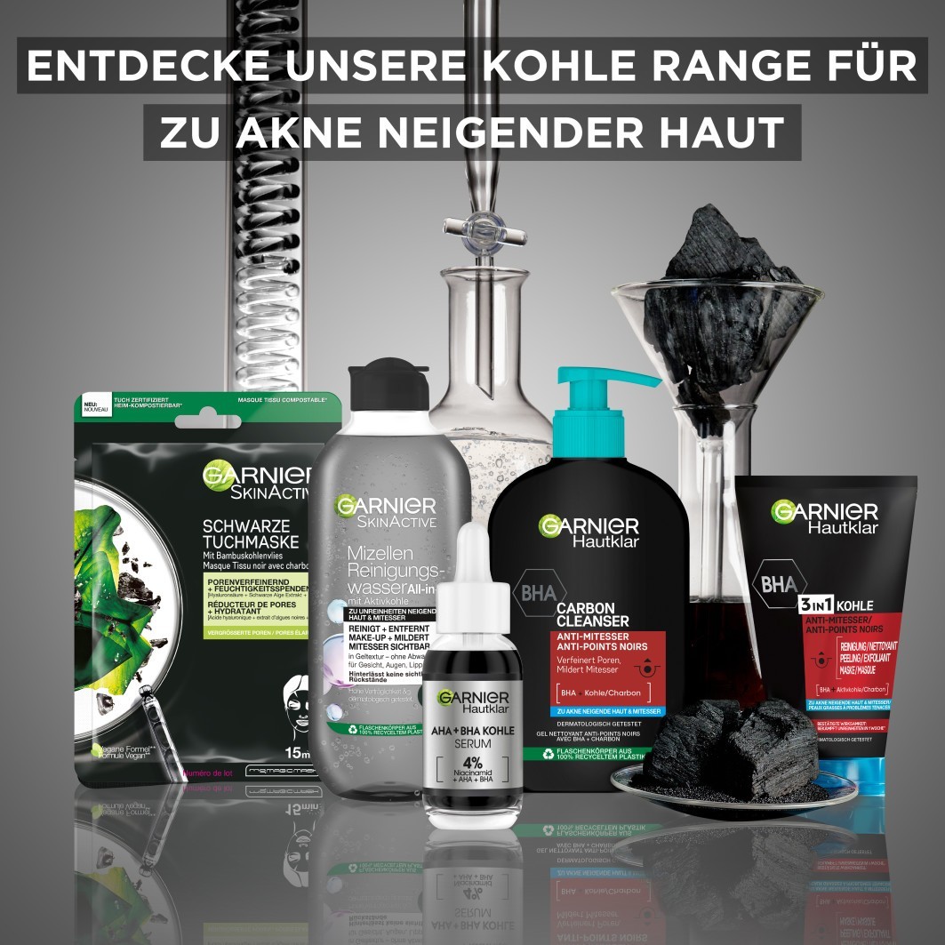 Hautklar Waschgel BHA Carbon Cleanser Anti-Mitesser