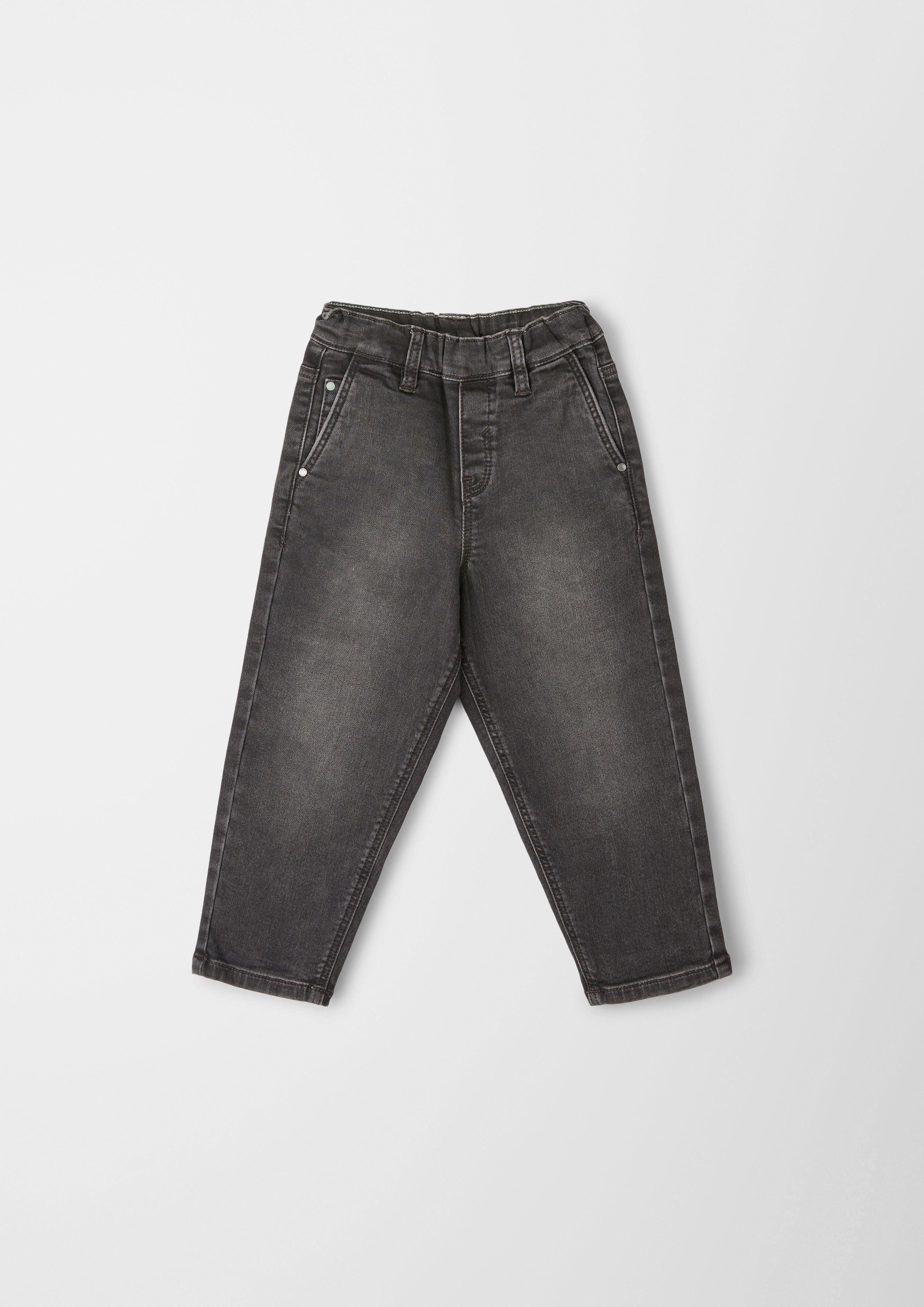 s.Oliver 5-Pocket-Jeans Jeans / Relaxed Fit / Mid Rise / Tapered Leg Waschung