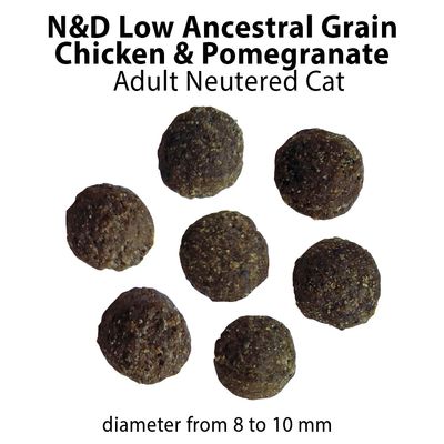 N&D Cat Ancestral Grain Neutered mit Huhn & Granatapfel