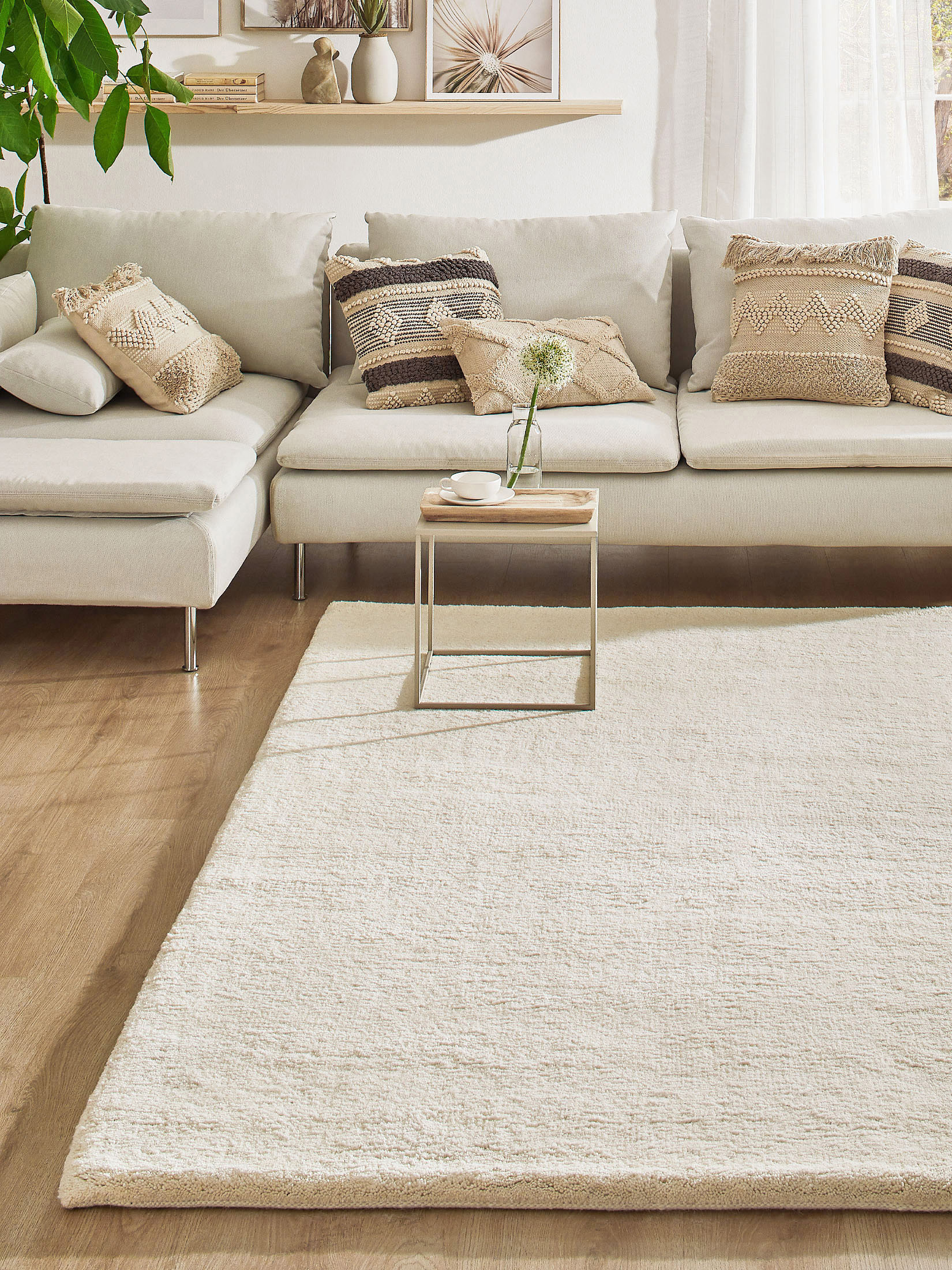 Mavora Woll-Teppich, Ivory