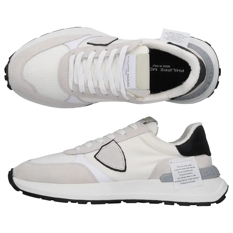 Philippe Model - Sneaker low ATLD-W002 Veloursleder - weiß