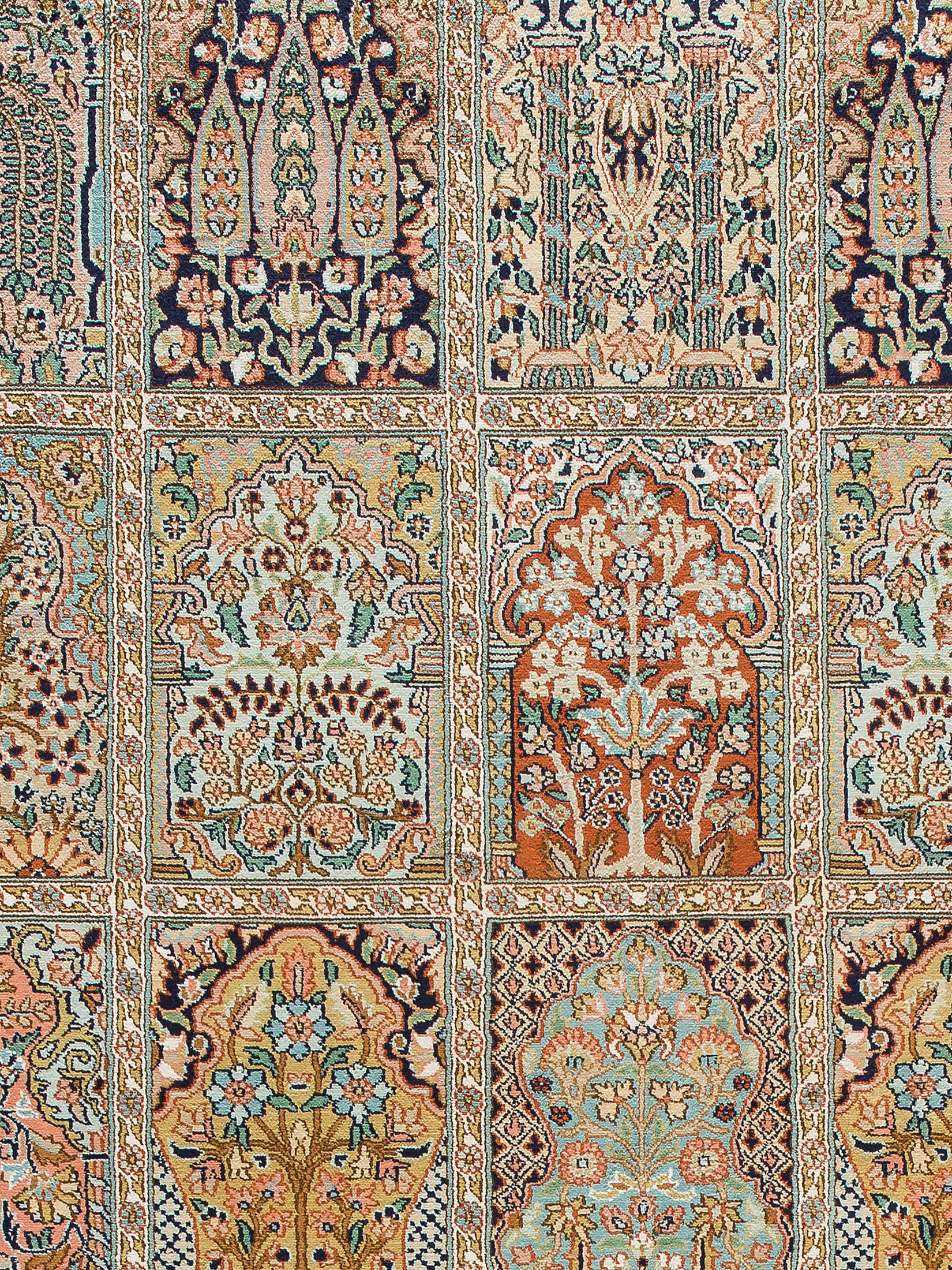 Kaschmir Seide 16/16 ca. 252 x 307 cm, Unikat / Einzelstück