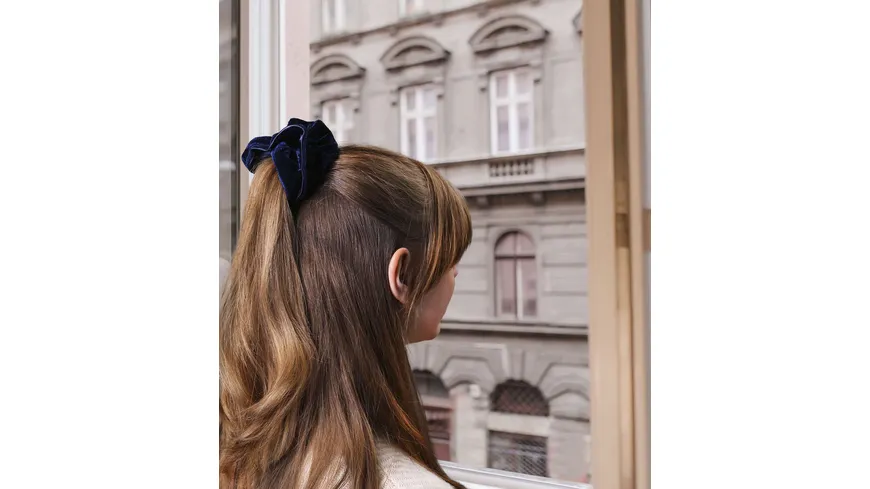 Oakland Scrunchie blau
