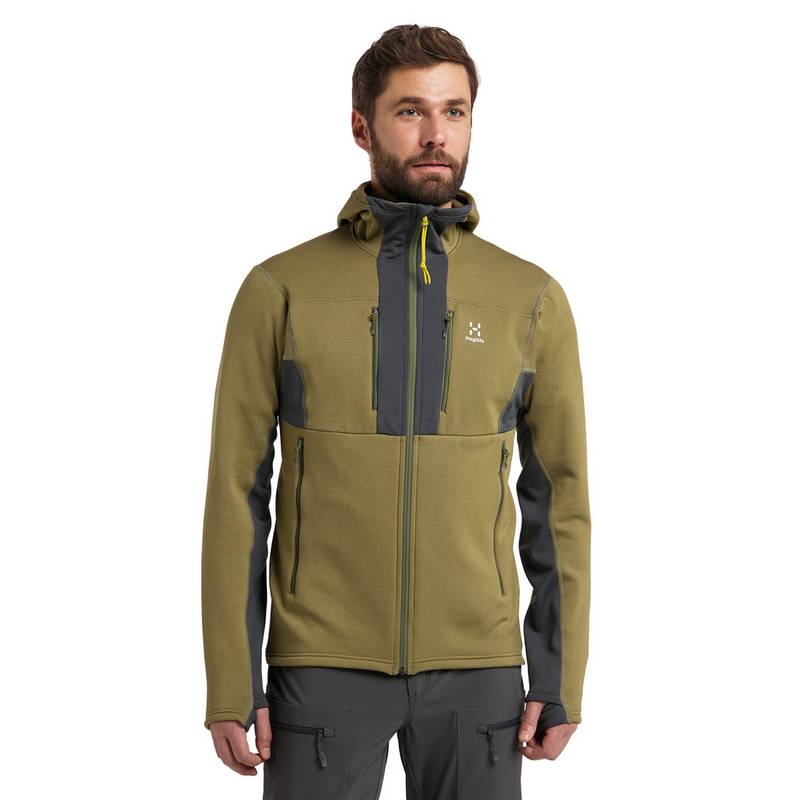 Haglöfs Roc Nordic Mid Hood Fleecejacke Herren