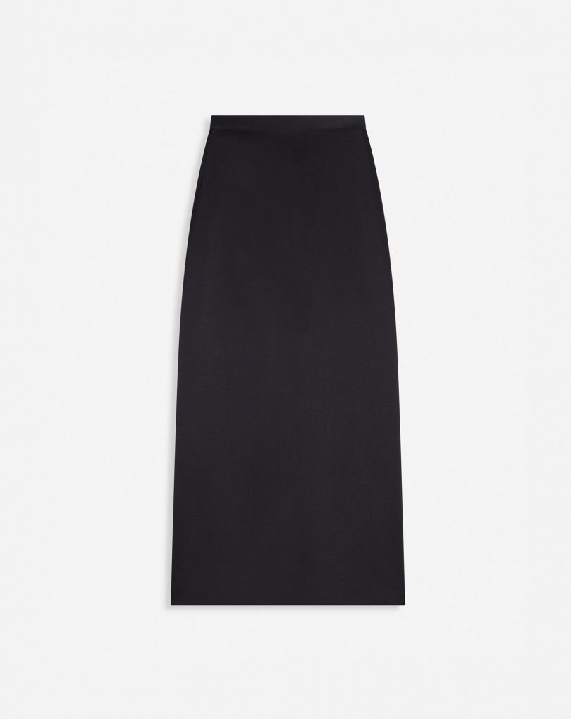 JUPE LONGUE EN SATIN FLUIDE
