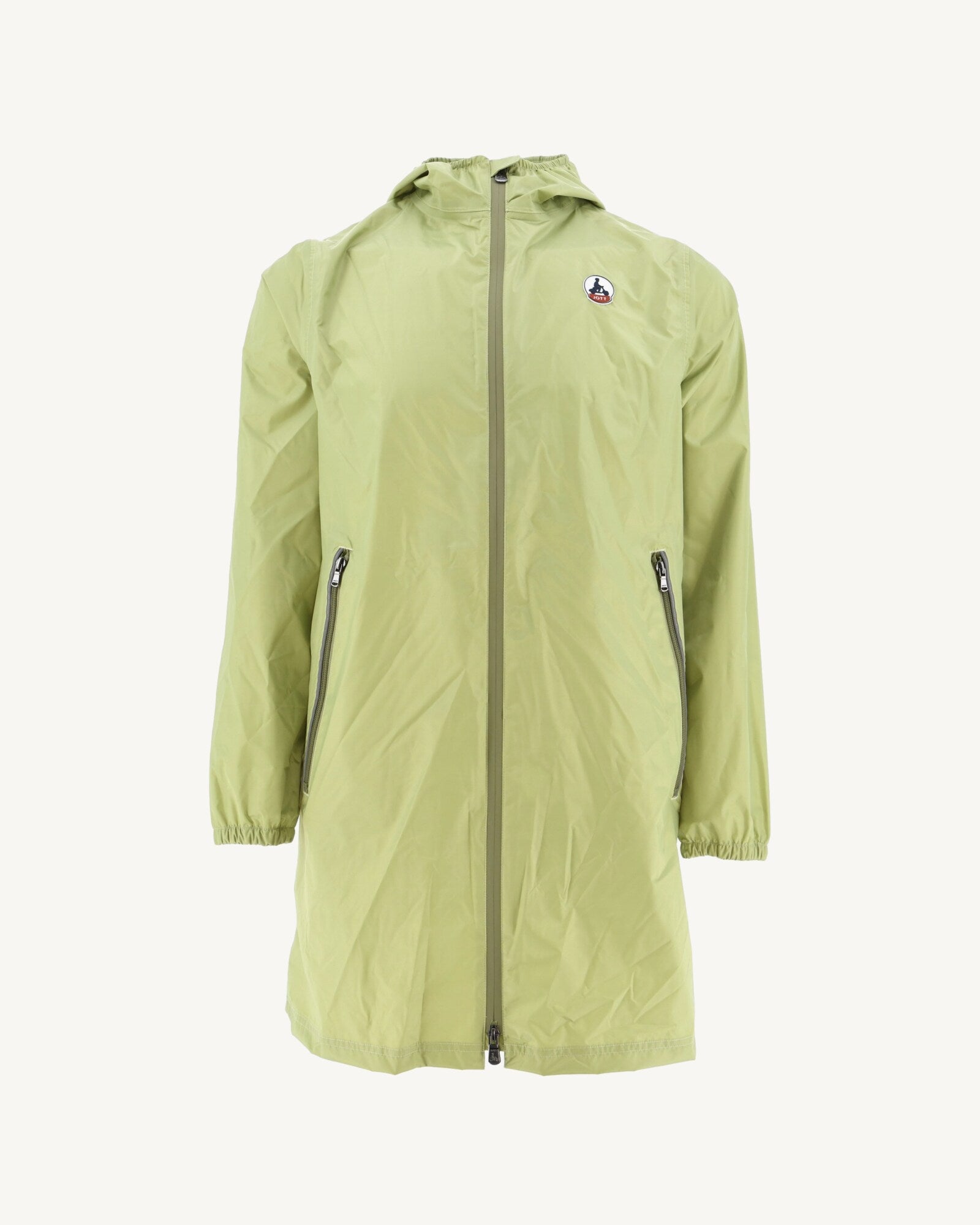 Imperméable long paquetable Kaki clair Stockholm