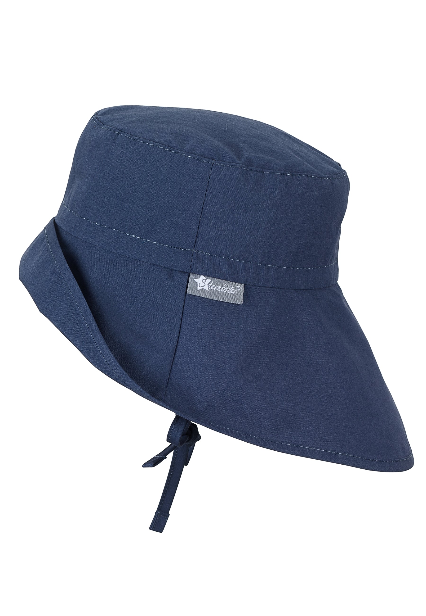 Sommerhut in versch. Unifarben mit Bindeband
