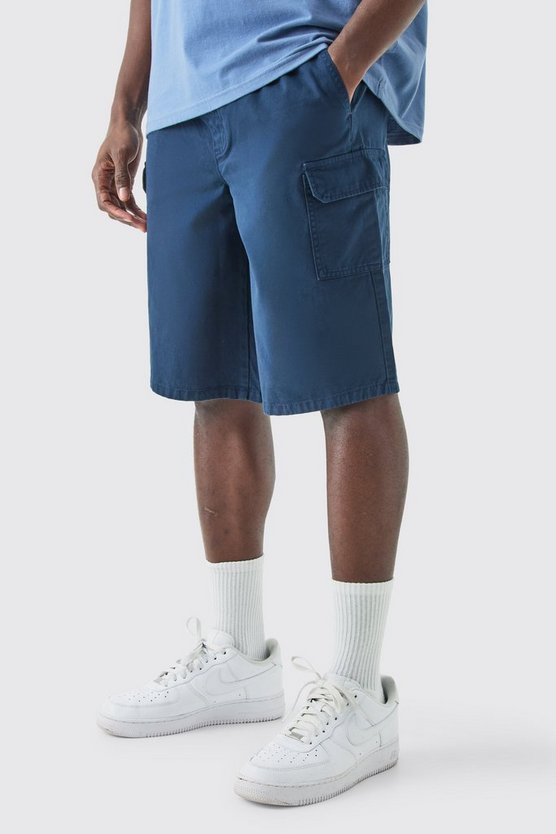 Lockere Cargo-Shorts