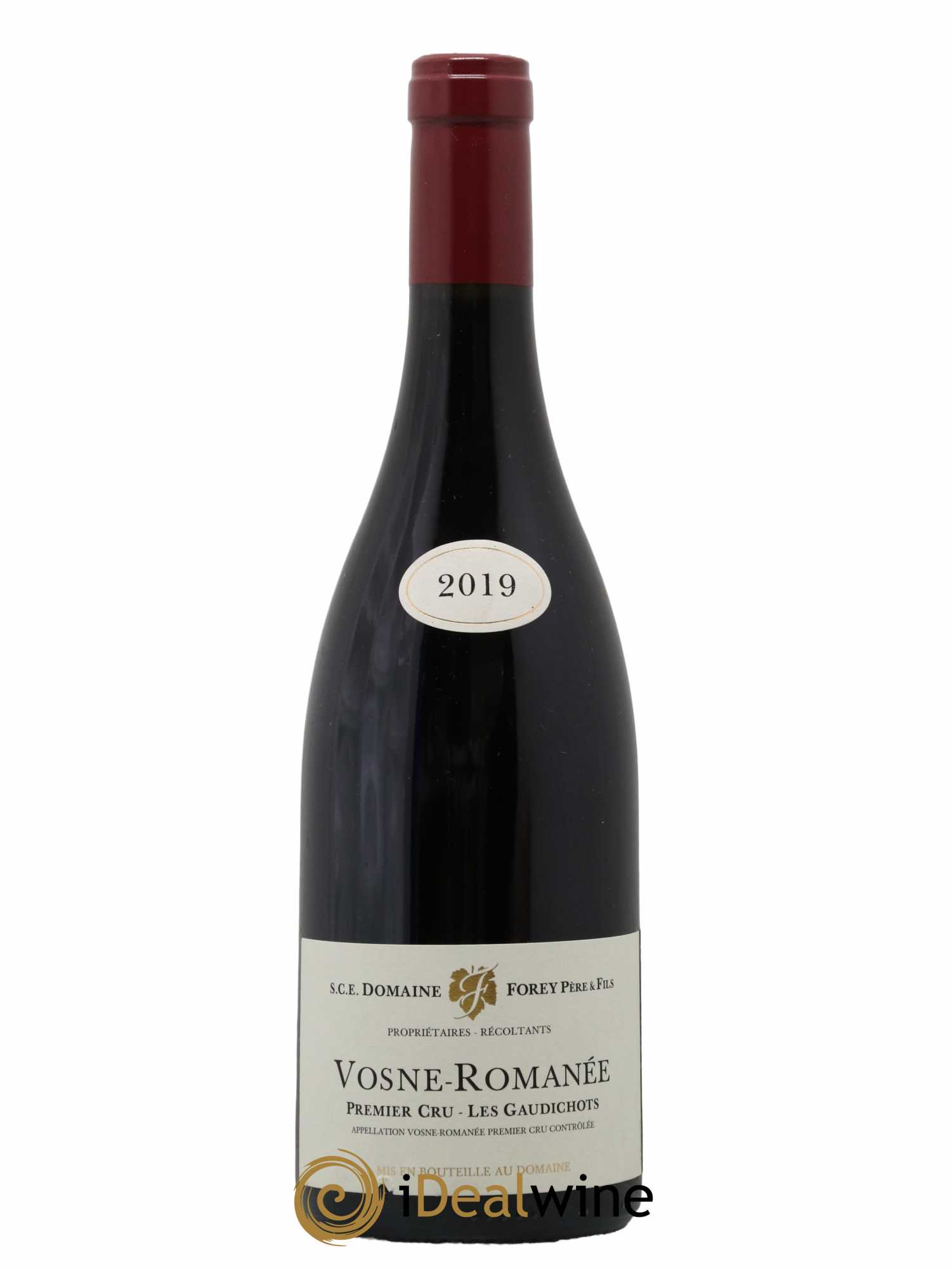 Vosne-Romanée 1er Cru Les Gaudichots Forey Père et Fils (Domaine)  2019 - Lot de 1 Bouteille