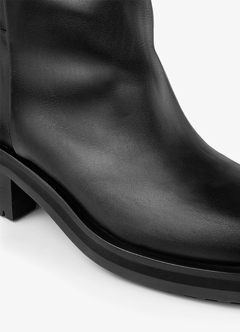 Stivali sopra il ginocchio in pelle di vitello Jimmy Choo Brooklyn KB 50