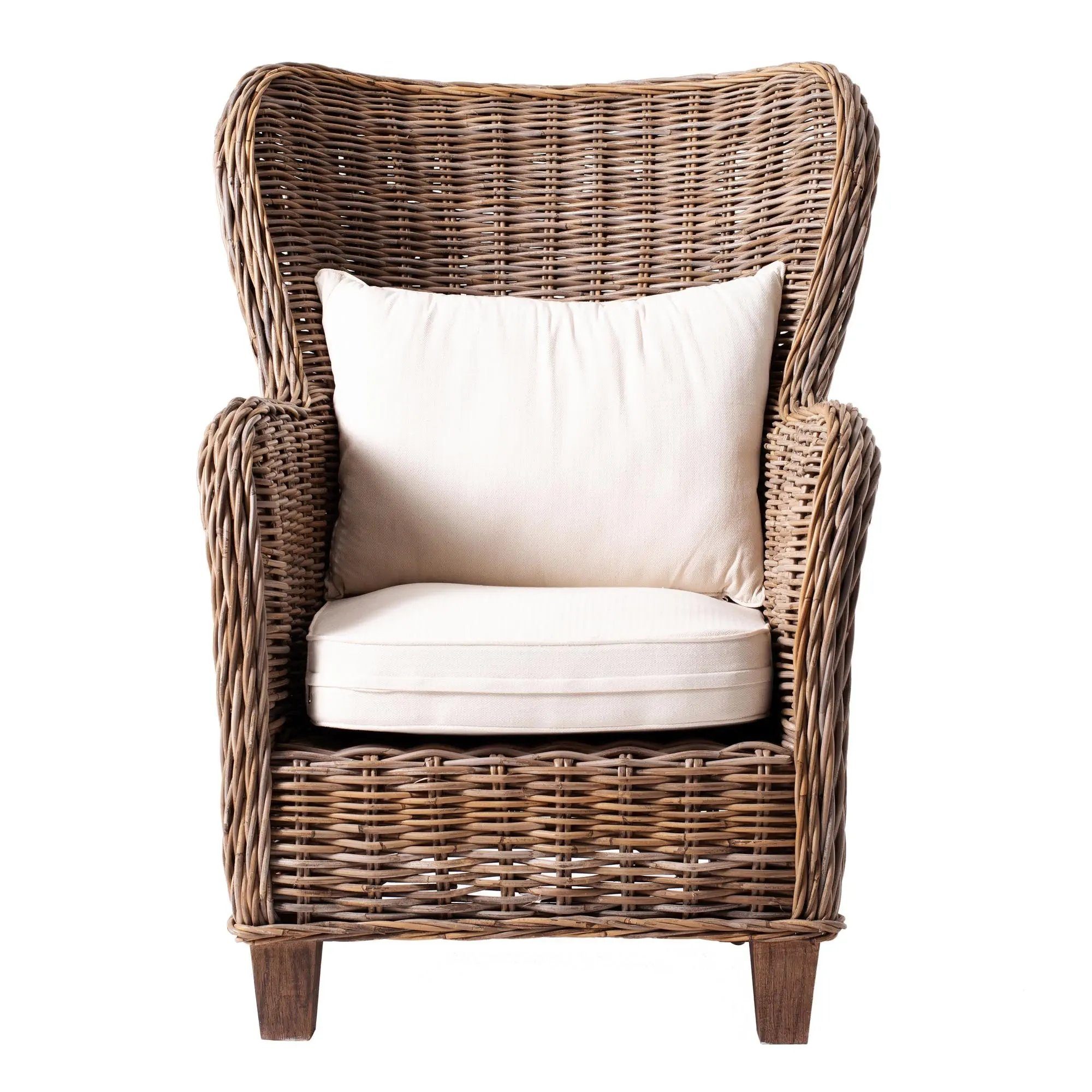 Novasolo Rattanstuhl Wickerworks (1 St), Hohe Rückenlehne, King, King Stuhl