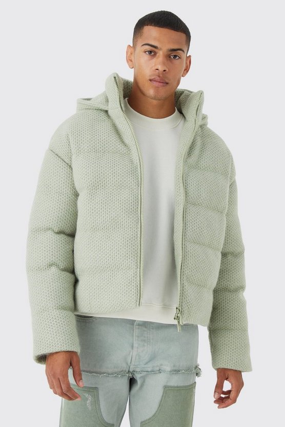 Steppjacke mit Kapuze