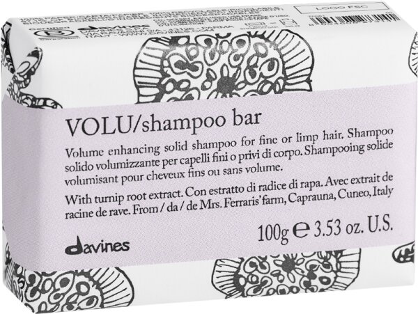 Davines Volu Shampoo Bar Festes Shampoo