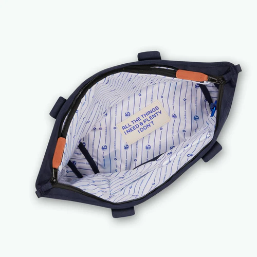 Tote Bag Adventurer Reykjavik navy blue