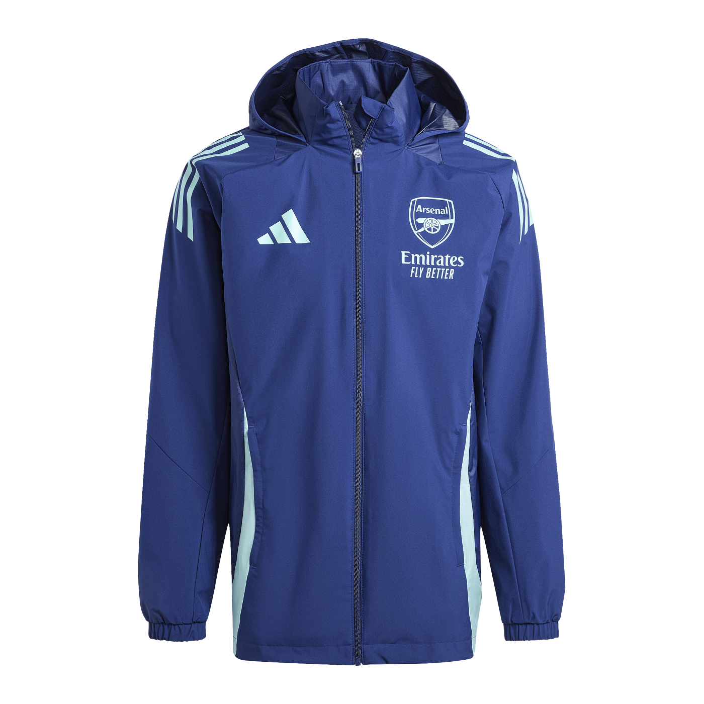 adidas FC Arsenal London Regenjacke Schwarz