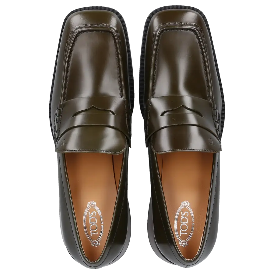 Tod's - Pumps W48K0 Kalbsleder - grün