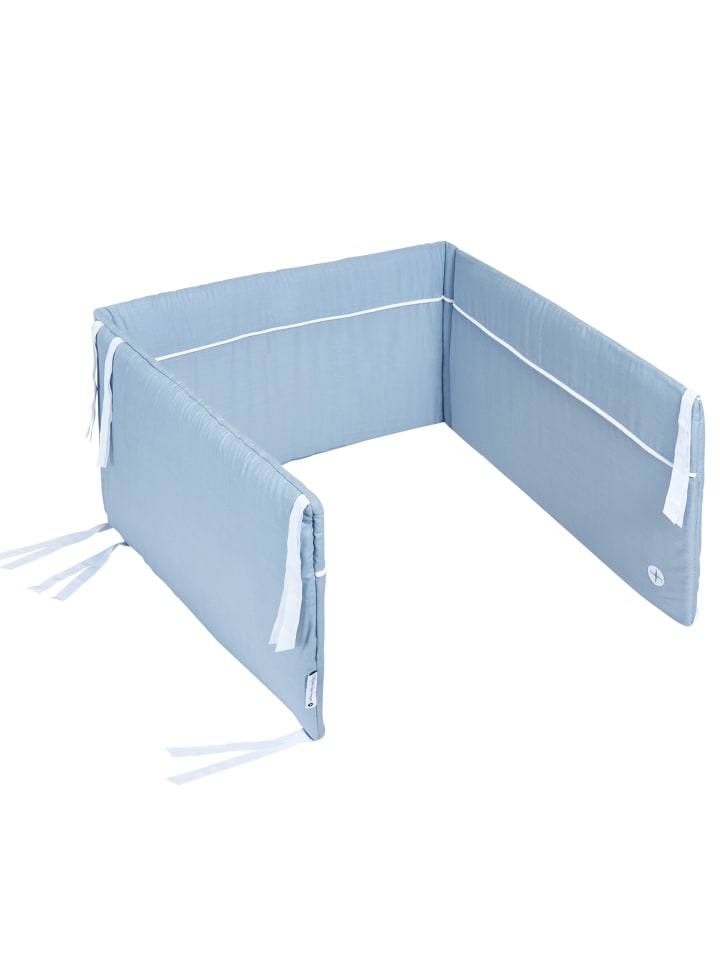 nordic coast company  Nestchen in Blau Grau (L) 180 cm, (B) 35 cm  günstig kaufen onesize