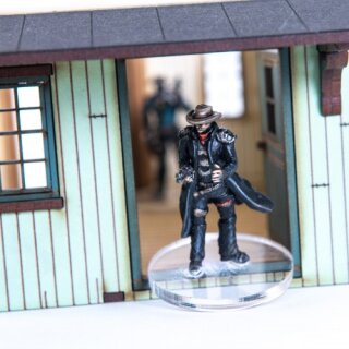 32mm American Legends Side Street Building 1