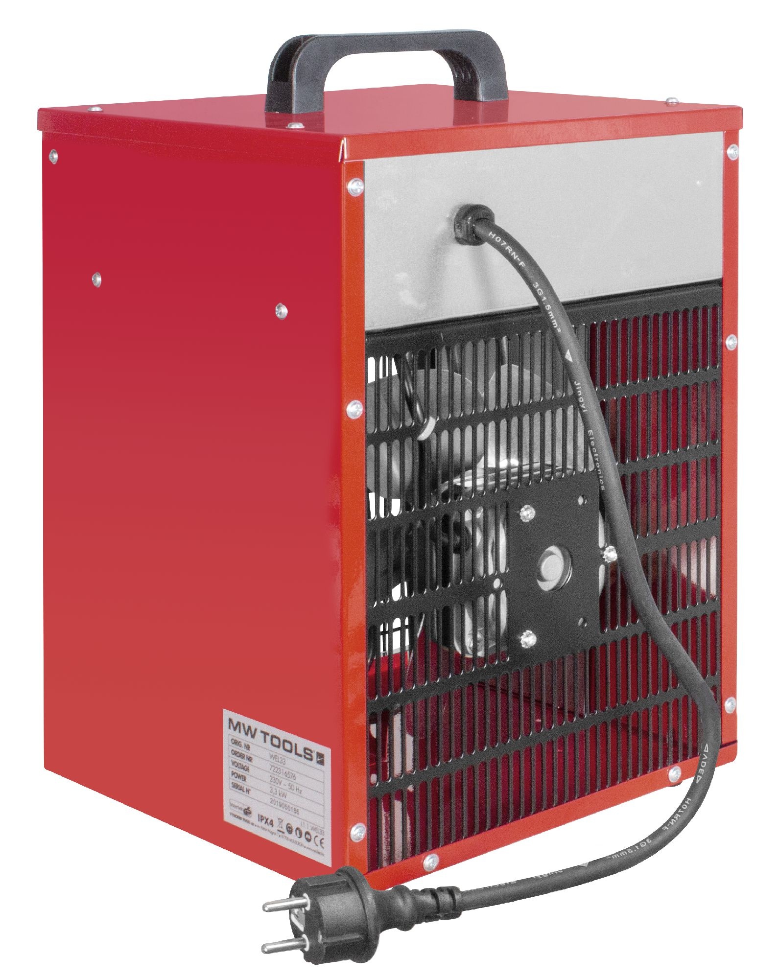 Metal Works 722316576 WEL03 Elvarmer 3,0 kW 230 V