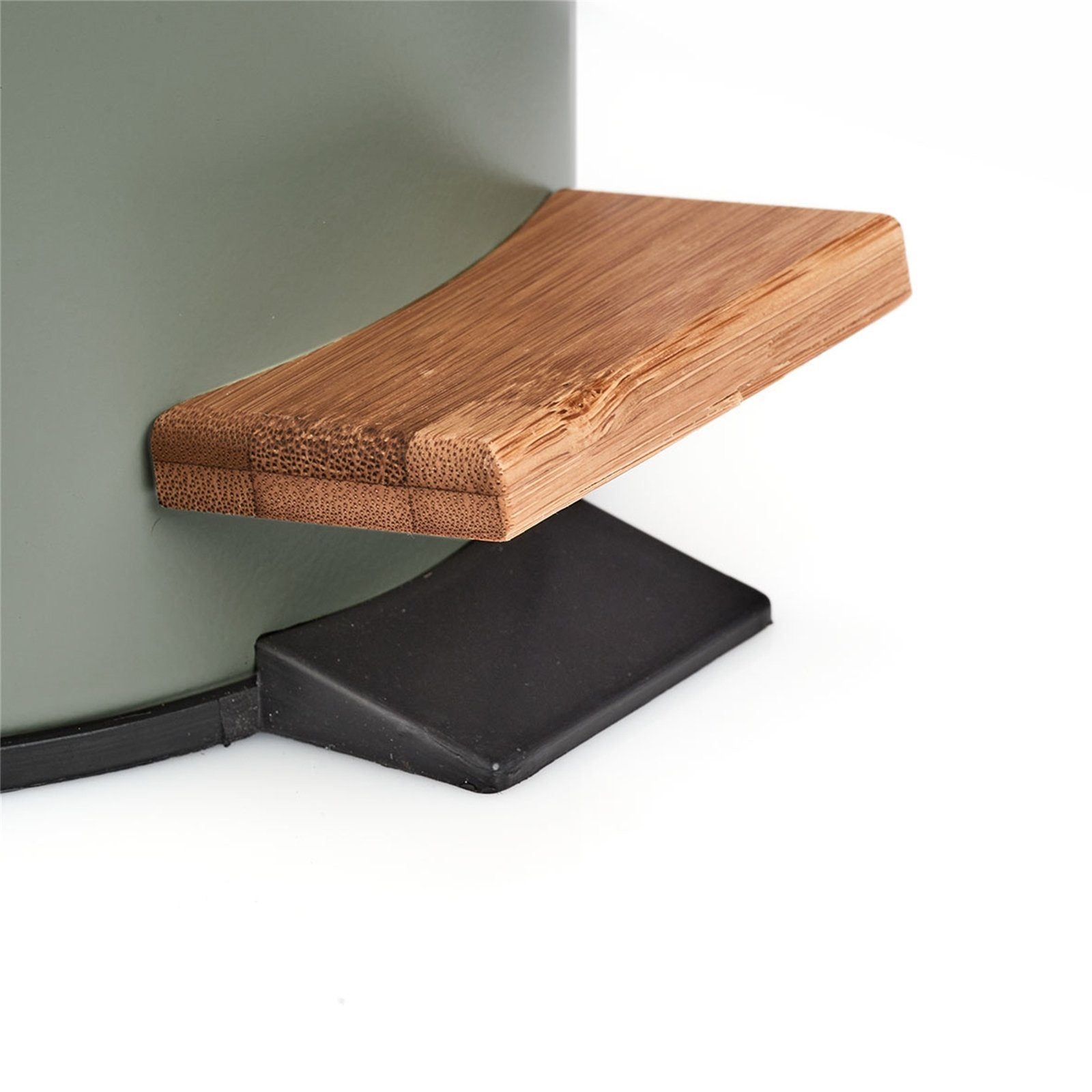 HTI-Living Kosmetikeimer WC Bürste und Kosmetikeimer Scandi Salbei